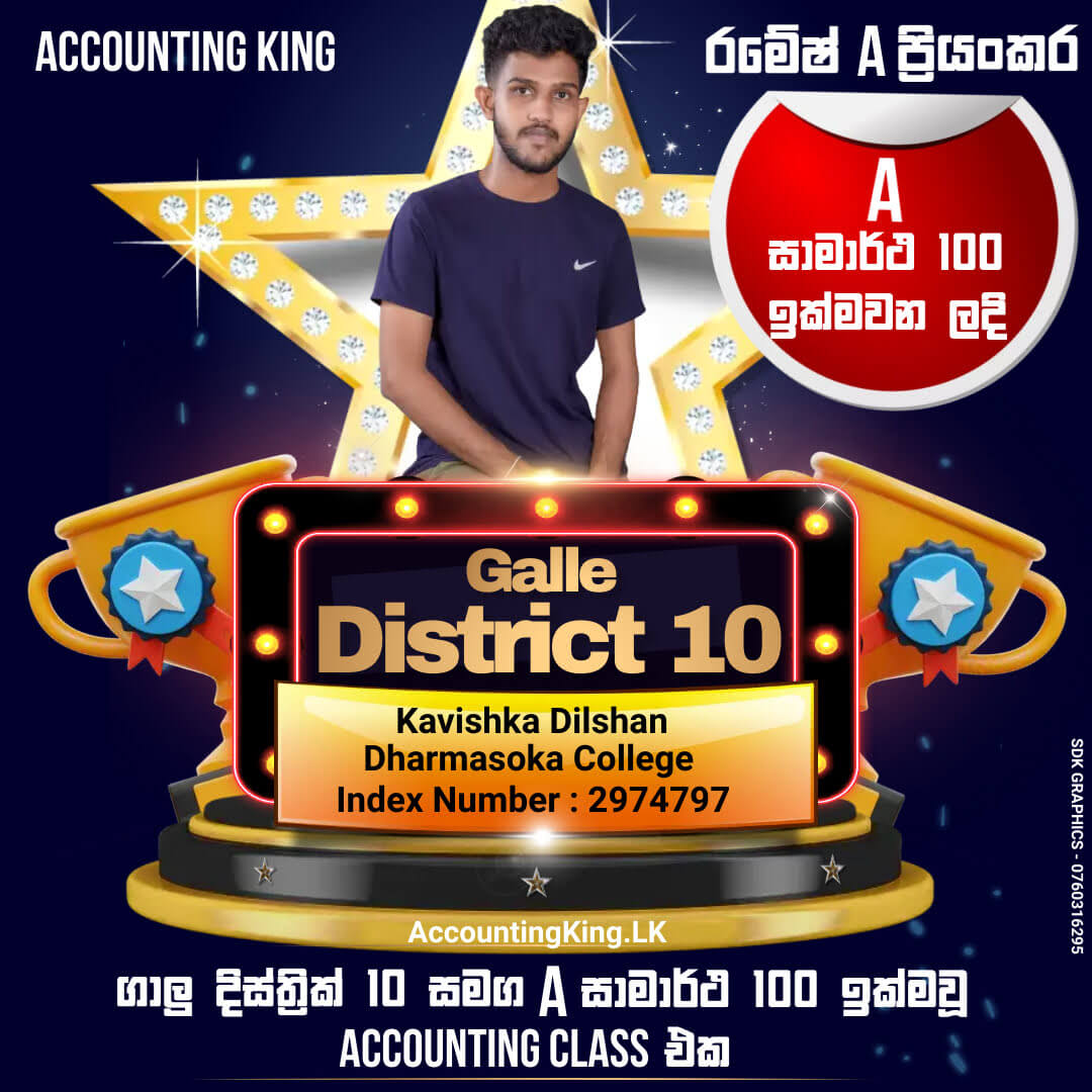 Galle District Rank 10